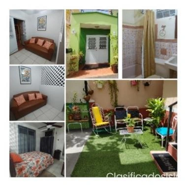 Apartamento equipado, Bo. Pueblo