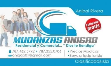 MUDANZAS ANIGAB **DIOS TE BENDIGA**