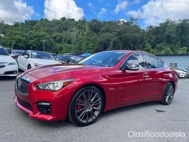 2017 Infiniti Q50 Red Sport 400 RWD