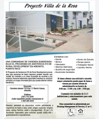 PROY DE VIVIENDA VILLA DE LA ROSA