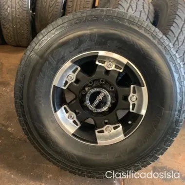 Set of 5 wheels + 5 tires for sale