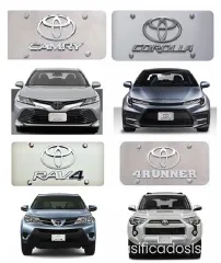 TABLILLAS TOYOTA 3D