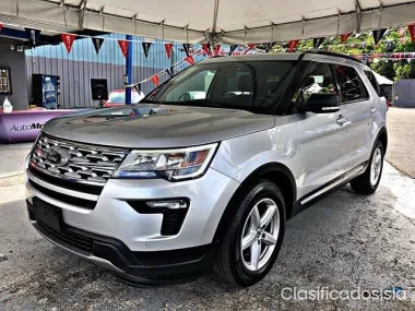 EXPLORER XLT 2019, 3 FILAS, PIEL; DESDE $0 PTO.