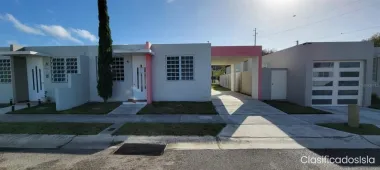 3 bedrooms, two and bathrooms and carport