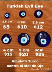 Amuletos Turcos Evil Eye contra Mal de Ojo