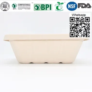 500ML 700ML 850ML 1000ML caja bento de bagazo