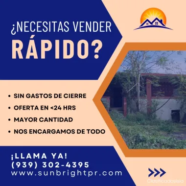 Compramos casas cash en Puerto Rico en 24 horas