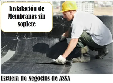 Cursos de membranas asfalticas en sellado de techos de Assa
