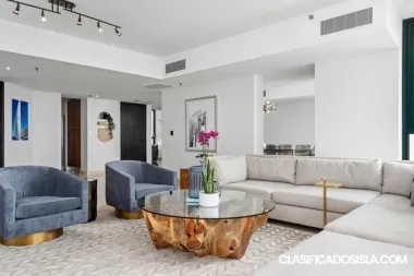 3 habitaciones limpias