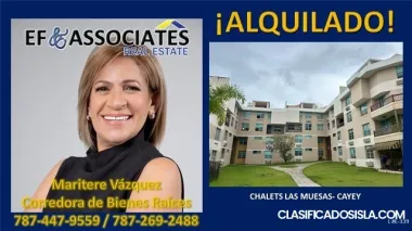 ALQUILADO! CHALETS LAS MUESAS- PH