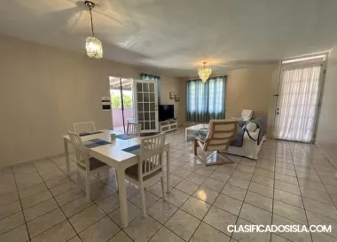 amueblado 2 dormitorios, 1 baño