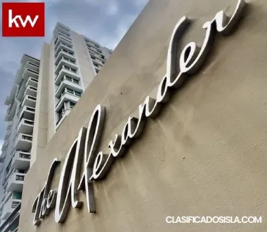 Apartamento en Cond. The Alexander