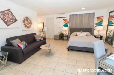 Hermosa casa amueblada de 1 dormito