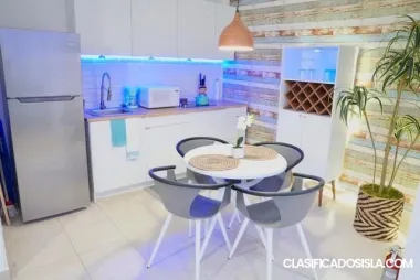 Hermoso apartamento amueblado