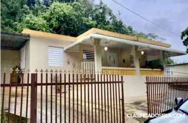 Casita, 2 cuartos 1 baño, cisterna