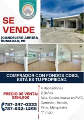Se Vende - Fondos CBDG - Humacao