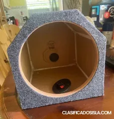 Cajón para subwoofer 10”