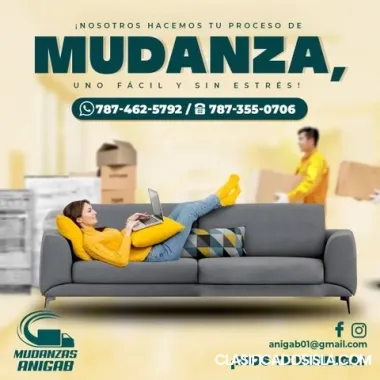 MUDANZAS ANIGAB * 787 462-5792