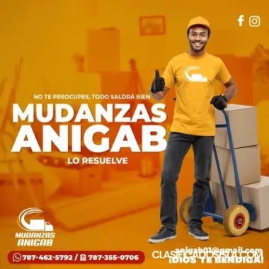 MUDANZAS ANIGAB * 787 462-5792