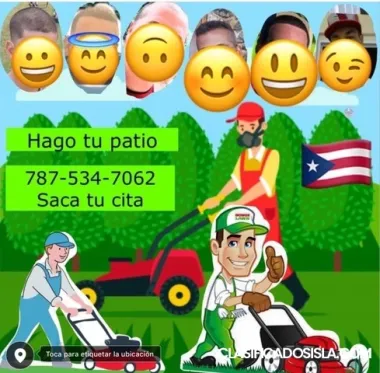 Hago tu patio y máquina a presión