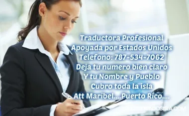 Traductora Certificada por Estados Unidos