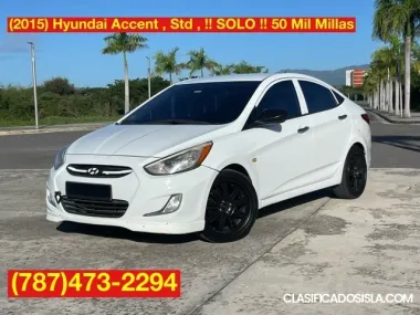 HYUNDAI ACCENT STANDARD, 50M MILLAS