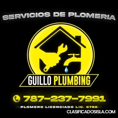 Guillo Plumbing /Plomero Licenciado
