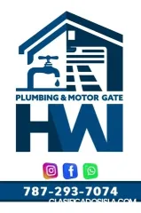 Servicios plomería, motores garaje