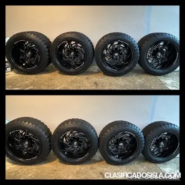 Venta de aros 20x12 gomas 33x12.5