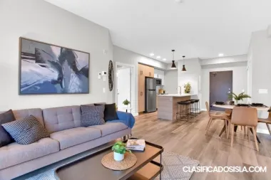 2 dormitorios reales disponibles