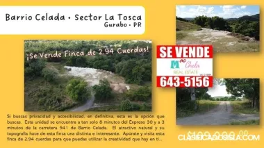 2.94 Cuerdas-Accesible y PRIVADA!