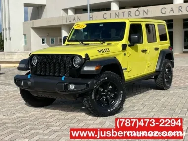 JEEP WRANGLER 4XE WILLYS 3 M MILLAS