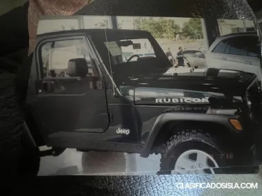 APROVECHA JEEP RUBICON COMO NUEVO!!