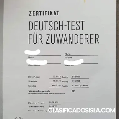 WhatsApp(+371 204 33160)Buy goethe TestDaF, TELC B2 Without 