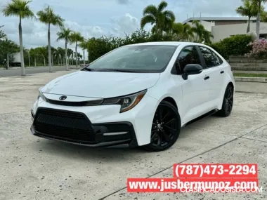 TOYOTA COROLLA SE NIGHTSHADE EDITIO