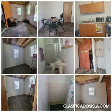 Casa 2 cuartos, 1 baño