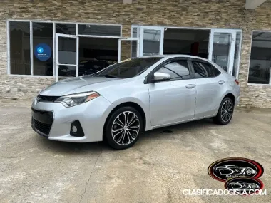 TOYOTA COROLLA S 2015 (ION-159) . DESDE $249 MENSUALES 7874172188