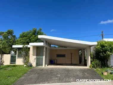 Casa terrera en Guaynabo a 3 minuto