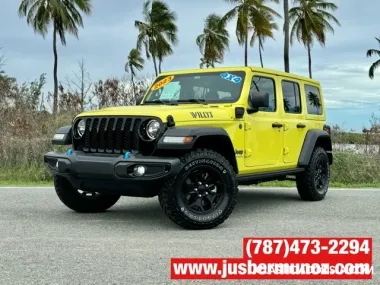 JEEP WRANGLER ULIMITED WILLYS 4Xe