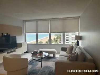 Apartamento en primera linea de pla