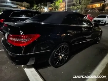 *MERCEDES E350 CONVERTIBLE, BELLO *