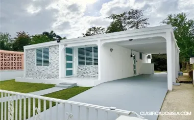 HERMOSA CASA REMODELADA EN RENTA