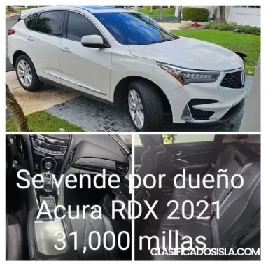 ACURA RDX 2021 31000 MILLAS