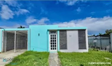 Acogedora casa de 3 dormitorios y 1 baño en Fajardo