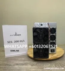 Bitmain Antminer S21 200T BTC Bitcoin Miner + psu 500$ best 