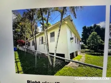 CASA Y TERRENO  BAJO CARRAIZO