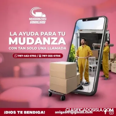 MUDANZAS ANIGAB * 787 462-5792