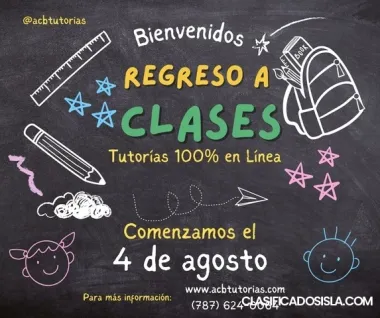 Tutorías en Varias Materias