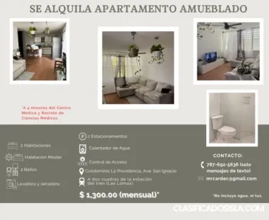 Apartamento Amueblado